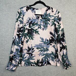 PART TWO Round Neck Long Sleeve Class fit Printed Isanta Blouse Size EU36